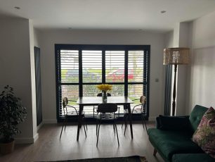 Cover the entire window from top to bottom, offering a clean, unified look with great privacy and light control.